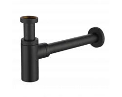 [340026] Сифон для раковины декоративный Omnires  черный, A186BL +9361 ₽