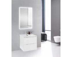 [350903] Тумба под раковину BelBagno ETNA39-500/390-2C-SO-BL-P 50 см подвесная, цвет белый глянцевый (bianco lucido) +19000 ₽