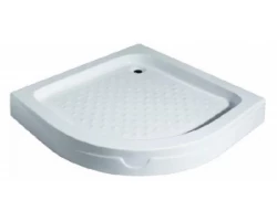 [354929] Поддон душевой Bravat Type-R1 P29 90 x 90 см четверть круга, с сифоном и ножками, белый +10970 ₽