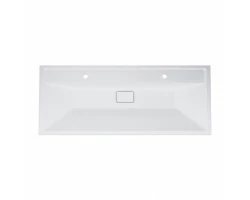 [408323] Раковина из огнеупорной керамики Jacob Delafon Odeon Rive Gauche EXAV112-Z-00, 90 см, белая +45750 ₽