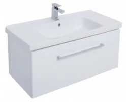 [387899] Тумба под раковину Dreja Big Inn 77.0205W, 100 см, белый глянец +26325 ₽