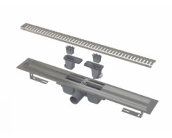 [392123] Водоотводящий желоб AlcaPlast с опорами и перфорированной решеткой, APZ1SMART-LINE-550 +24960 ₽