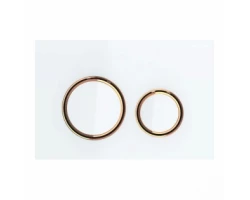 [414143] Клавиша Geberit Sigma Type 21 115.650.SI.1, металл, белый/красное золото +17835 ₽