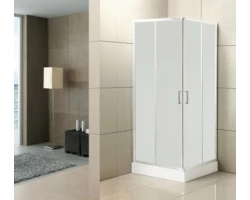 [515539] Душевой уголок BelBagno Kraft, 120 х 80 х 195 см, стекло прозрачное, профиль хром, KRAFT-AH-22-120/80-C-Cr-L +26440 ₽