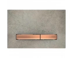 [463527] Клавиша Geberit Sigma Type 50 115.670.JV.2, двойной смыв, клавиши - красное золото, панель - под бетон +53066 ₽