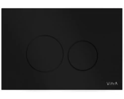 [485775] Кнопка смыва VitrA Vetro 740-1601, стекло, черная +13467 ₽