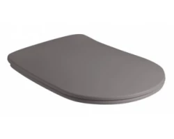 [504107] Крышка-сиденье Kerasan Nolita Slim для унитаза, микролифт, быстросъемное, серый, 539189 +24320 ₽