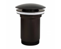 [515855] Донный клапан Omnires, для раковины, клик-клак, универсальный, графит, A706GR +4301 ₽