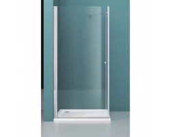 [521395] Душевой уголок BelBagno Etna, 80 х 80 х 195 см, стекло прозрачное, профиль хром, ETNA-A-1-80-C-Cr +40540 ₽