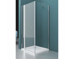 [521407] Душевой уголок BelBagno Etna, 80 х 80 х 195 см, стекло прозрачное, профиль хром, ETNA-A-12-80-C-Cr +42390 ₽