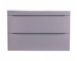 [558207] Тумба под раковину Style Line El Fante Бергамо мини 80 Люкс антискрейтч Plus, 80 см, подвесная, серый, СС-00002323 +18792 ₽