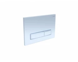 [574295] Панель смыва Aquatek Slim KDI-0000021, кнопка прямоугольная, белый глянцевый +2200 ₽