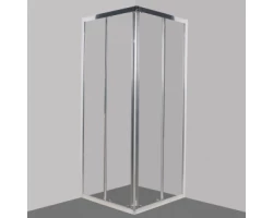 [598799] Душевой уголок BelBagno Due, 90 х 90 см, квадратный, стекло прозрачное, профиль хром, DUE-A-2-90-C-Cr +19280 ₽