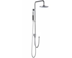 [82169] Душевой гарнитур Jacob Delafon Eo E11715-CP, хром, с круглым верхним душем, ø 200 мм +31602 ₽