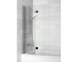 [95843] Стеклянная шторка для ванны Riho Nautic N500 Delta 90 x 150 см +64856 ₽