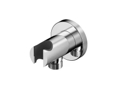 Угловой соединительный элемент с держателем лейки WHITECROSS Y1005CR (хром) +4285 ₽