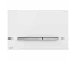 [193683] Клавиша смыва AlcaPlast Stripe, белый +29909 ₽