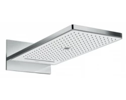 [202054] Верхний душ Hansgrohe Rainmaker Select EcoSmart, 586 x 258 мм, 3 режима струи, 24011400, белый/хром +326620 ₽