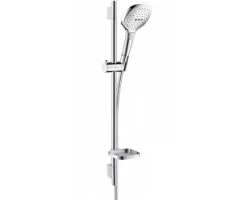 [236053] Душевой гарнитур Hansgrohe Raindance Select E120 3jet 26620000, 70 см, 3 режима струи, корпус хром, лицевая часть хром +21140 ₽