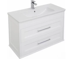 [269391] Тумба под раковину Aquanet Бостон М, 100 см, белая матовая, 00209678 +37140 ₽