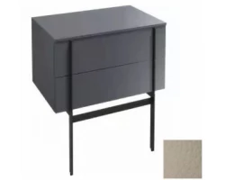 [289883] Тумба под раковину Jacob Delafon Nouvelle Vague 80 см, EB3054-NR2, цвет - коричневая кожа +124800 ₽