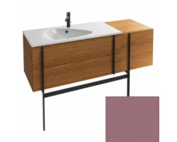 [297175] Тумба под раковину Jacob Delafon Nouvelle Vague 145 EB3037RU-G1B, розовый перец глянец +300980 ₽