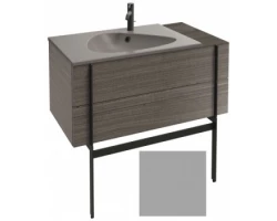 [297699] Тумба под раковину Jacob Delafon Nouvelle Vague 100 EB3031-S46, с выступом, цвет - пепельный сатин +197240 ₽