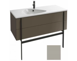 [298456] Тумба под раковину Jacob Delafon Nouvelle Vague 120 EB3035-G72, 2 ящика, цвет - белая глина глянцевый +188600 ₽