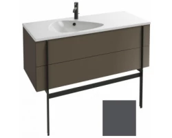 [298568] Тумба под раковину Jacob Delafon Nouvelle Vague 120 EB3035-M53, 2 ящика, цвет - серый антрацит матовый +188600 ₽