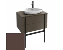 [299247] Тумба под раковину Jacob Delafon Nouvelle Vague 80 EB3039-M59, коричневый лед мягкий +197060 ₽