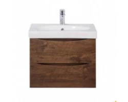 [301446] Тумба под раковину BelBagno Marino MARINO-600-2C-SO-RW-P, 60 х 45 х 55 см, Rovere Moro - темно-коричневый +16926 ₽