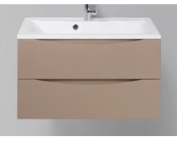 [301634] Тумба под раковину BelBagno Marino MARINO-800-2C-SO-CL-P, 80 х 45 х 55 см, Capucino Lucido - бежевый глянец +21750 ₽