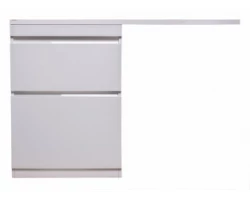 [312775] Тумба Style Line Даллас 120 CC-00000388 Люкс Plus, 120 см, напольная, белая +21643 ₽