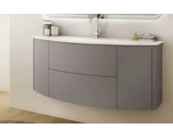 [306051] Тумба под раковину Cezares Eden 54407 121 см подвесная, цвет grigio talpa opaco +63320 ₽