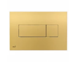 [314017] Клавиша смыва AlcaPlast M375, золотой +23762 ₽