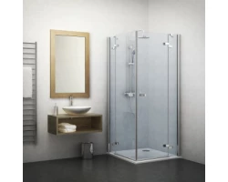 [319434] Душевой уголок Roth Elegant Line 110 х 80 см двустворчатый, стекло прозрачное +113644 ₽