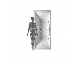 [325778] Гидромассажная система Relisan SPA 6 форсунок, 8 Magic, 12 Шиацу, 4 Евромик, хромотерапия, аромотерапия, мощность помпы +199643 ₽