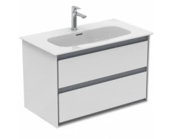 [326311] Тумба под раковину Ideal Standard Connect Air E0819B2, 80 см, белый глянцевый, белый матовый +104446 ₽