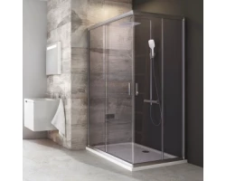 [333933] Душевой уголок Ravak Blix BLRV2K, 100 х 100 см, профиль сатин, витраж транспарент, 1XVA0U00Z1/1XVA0U00Z1 +110160 ₽