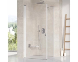 [334277] Душевой уголок Ravak Chrome CRV1+CPS, 90 x 90 см, профиль белый, витраж транспарент, 1QV70101Z1/9QV70100Z1 +90180 ₽