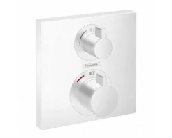 [335536] Смеситель Hansgrohe Ecostat S  для душа, термостатический, белый матовый, 15714700 +78190 ₽