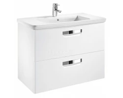 [347934] Тумба под раковину Roca Gap 80 белый глянец, ZRU9302877 +25536 ₽