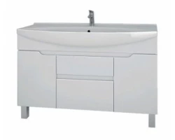 [391447] Тумба под раковину Dreja Laguna Plus 99.0110, 120 см, белый лак +39514 ₽