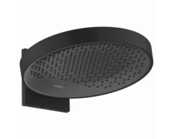 [401571] Верхний душ Hansgrohe Rainfinity 26230670, 36 х 36 см, 1 режим струи, с держателем, чёрный матовый +151300 ₽