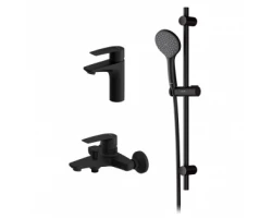 [437983] Комплект смесителей AM.PM Gem, черный матовый, F42990A00 +35290 ₽