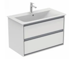 [461195] Тумба под раковину Ideal Standard Connect Air 80 см, подвесная, белый глянцевый, светло-серый матовый, E0819KN +104446 ₽