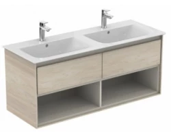 [461475] Тумба под раковину Ideal Standard Connect Air 120 см, подвесная, светло-коричневое дерево, светло-коричневый матовый, E +95782 ₽