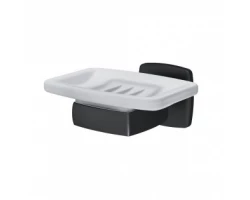 [475415] Мыльница Am.Pm Gem, цвет держателя черный матовый, A9034222 +3390 ₽