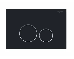 [534851] Панель смыва Aquatek, клавиши круглые, черный матовый, KDI-0000020 (005D) +2200 ₽