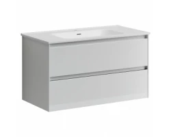 [550199] Тумба под раковину Sancos Cento 90, подвесная, белый глянец, CN90W +27900 ₽